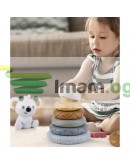 Меки сензорни блокове за бебета и деца